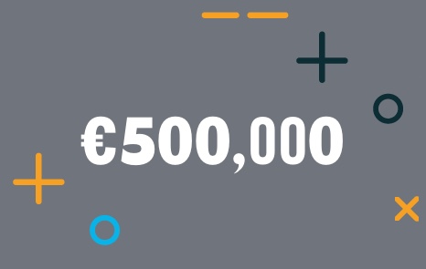 We've Raised over €500,000